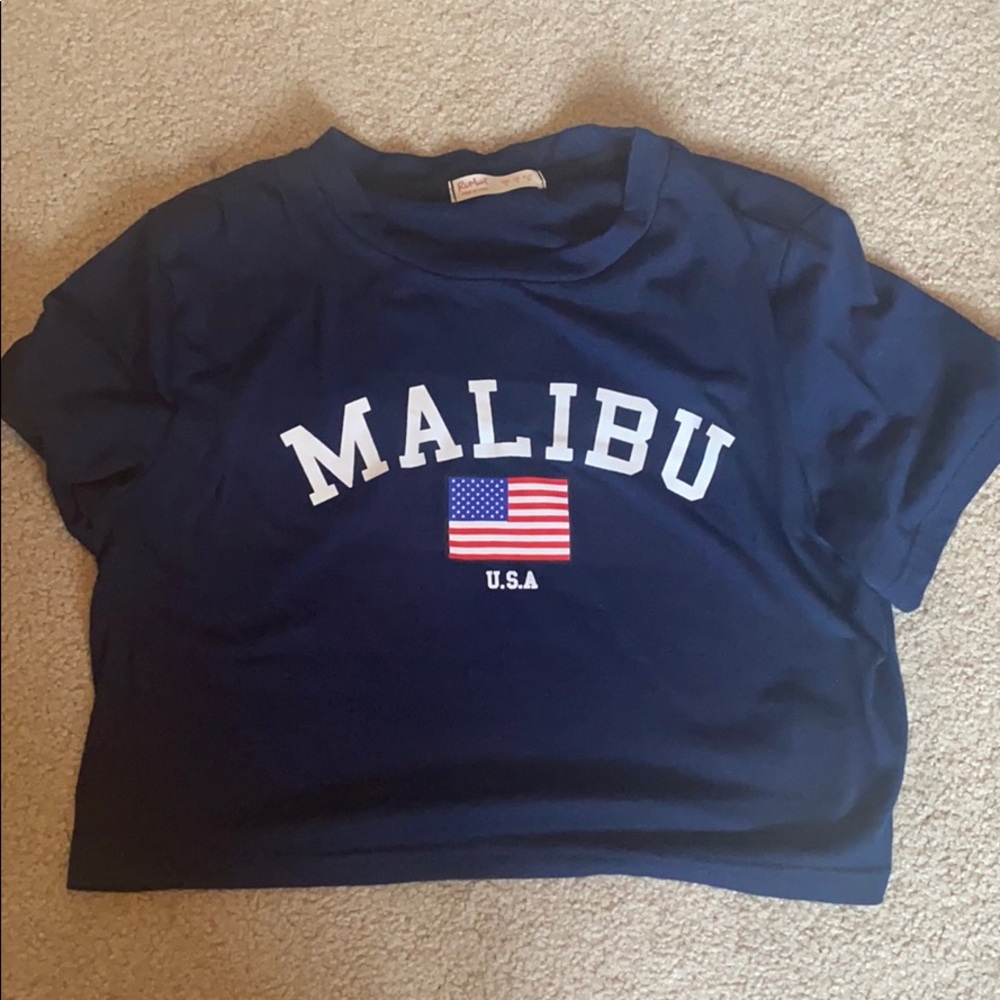 navy Romwe shirt
